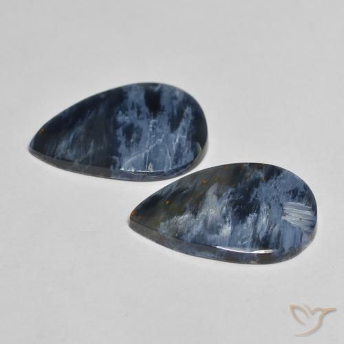 Gemme di Pietersite Multicolore naturale da 7.34 ct, Forma a pera, Opaco