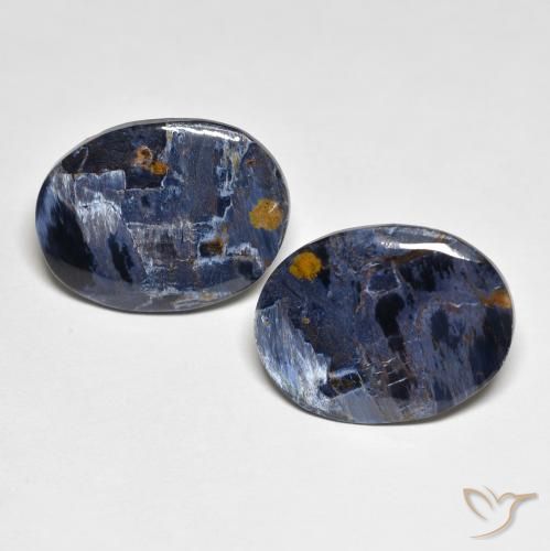 10.24ctw Naturale Multicolore Pietersite, Ovale, Opaco