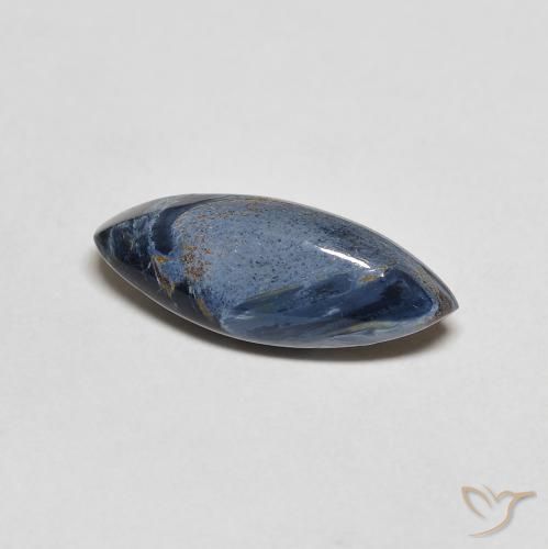 Pietersite Multicolore naturale da 2.02 ct, Taglio marquise, Opaco