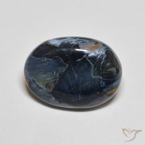 5.56ct Naturale Multicolore Pietersite, Ovale, Opaco