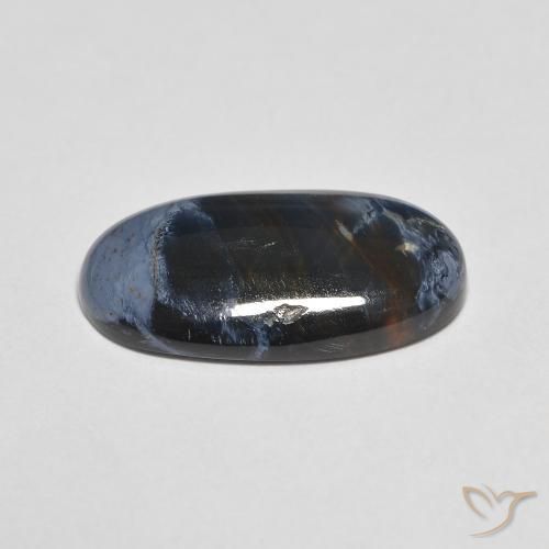 Pietersite Multicolore naturale da 4.76 ct, Ovale, Opaco