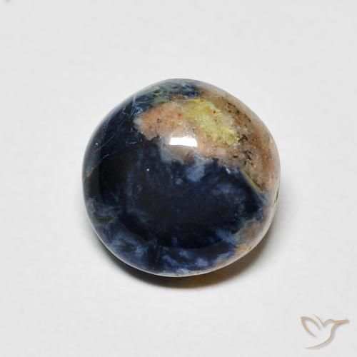 Pietersite Multicolore naturale da 1.35 ct, Rotondo, Opaco
