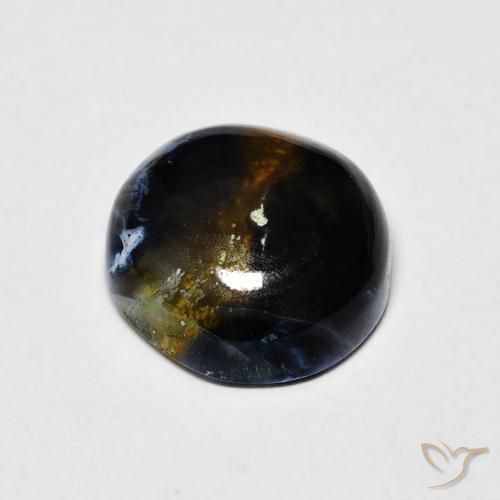 Pietersite Multicolore naturale da 1.60 ct, Rotondo, Opaco