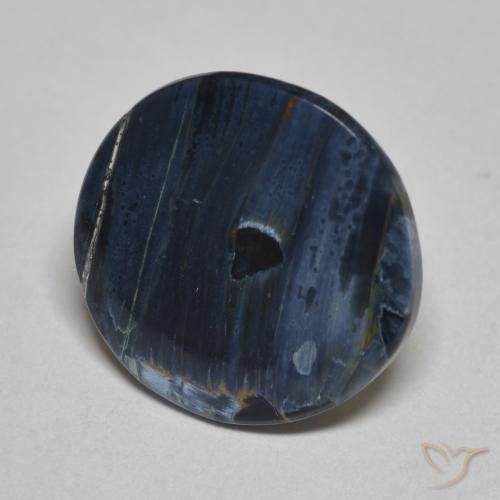Pietersite Multicolore naturale da 2.54 ct, Rotondo, Opaco
