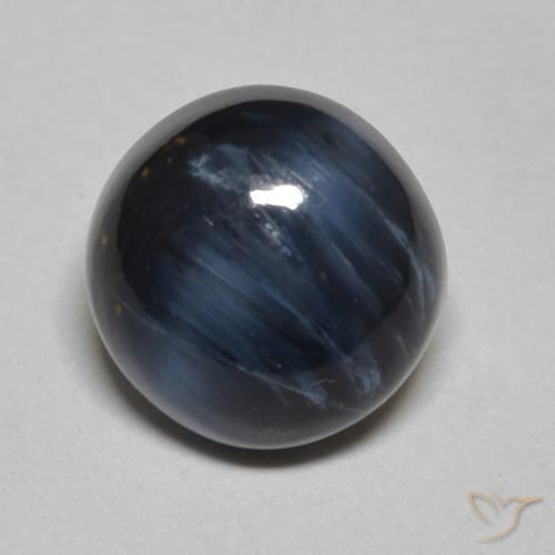 1.86ct Naturale Multicolore Pietersite, Rotondo, Opaco