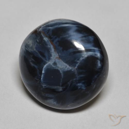 Pietersite Multicolore naturale da 7.08 ct, Rotondo, Opaco