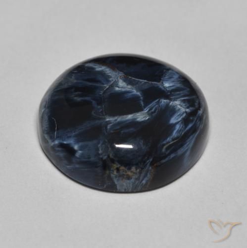 Pietersite Multicolore naturale da 7.08 ct, Rotondo, Opaco