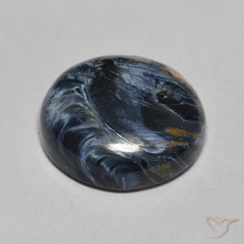 Pietersite Multicolore naturale da 6.82 ct, Rotondo, Opaco