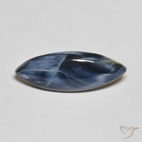4.06ct Naturale Multicolore Pietersite, Taglio marquise, Opaco