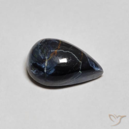 Pietersite Multicolore naturale da 1.32 ct, Forma a pera, Opaco