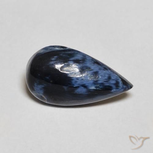 1.11ct Naturale Multicolore Pietersite, Forma a pera, Opaco