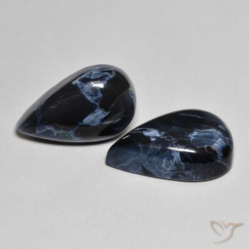 Gemme di Pietersite Multicolore naturale da 8.92 ct, Forma a pera, Opaco