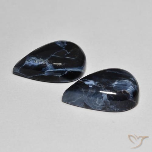 Gemme di Pietersite Multicolore naturale da 8.92 ct, Forma a pera, Opaco