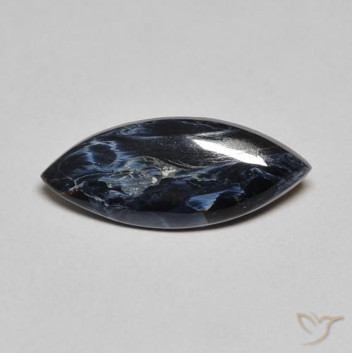 1.88ct Naturale Multicolore Pietersite, Taglio marquise, Opaco