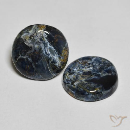 Gemme di Pietersite Multicolore naturale da 6.91 ct, Rotondo, Opaco