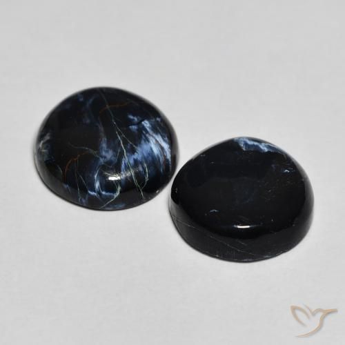 Gemme di Pietersite Multicolore naturale da 6.34 ct, Rotondo, Opaco