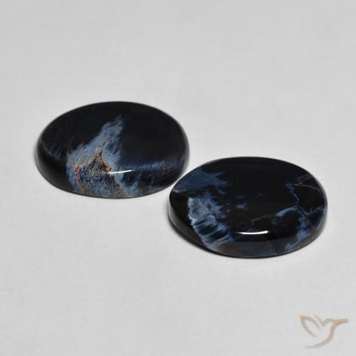 Gemme di Pietersite Multicolore naturale da 9.73 ct, Ovale, Opaco