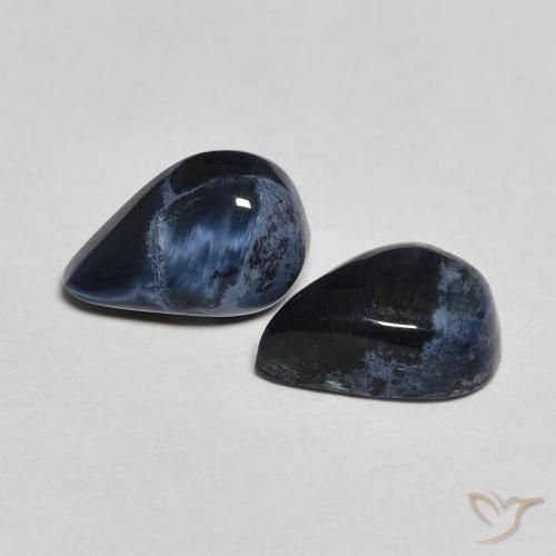 Gemme di Pietersite Multicolore naturale da 2.42 ct, Forma a pera, Opaco