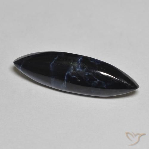 Pietersite Multicolore naturale da 3.67 ct, Taglio marquise, Opaco
