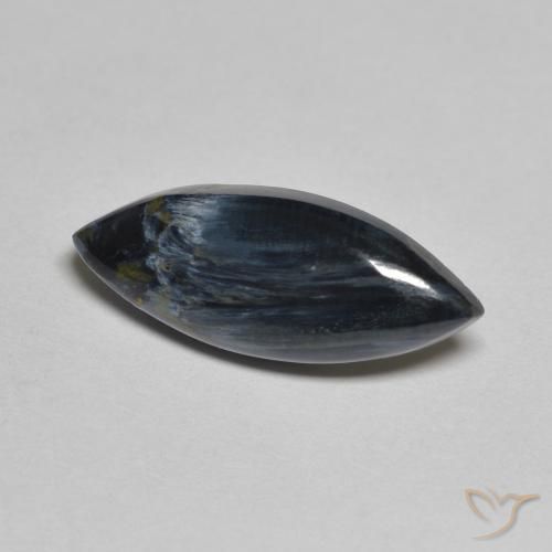 Pietersite Multicolore naturale da 3.30 ct, Taglio marquise, Opaco
