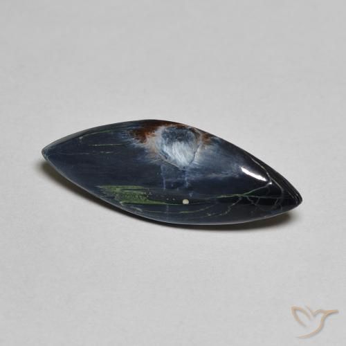 Pietersite Multicolore naturale da 1.81 ct, Taglio marquise, Opaco