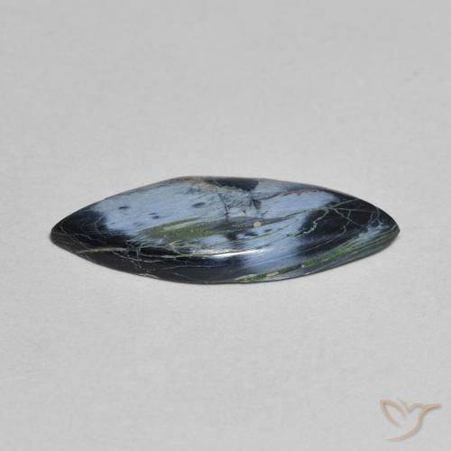 Pietersite Multicolore naturale da 1.81 ct, Taglio marquise, Opaco