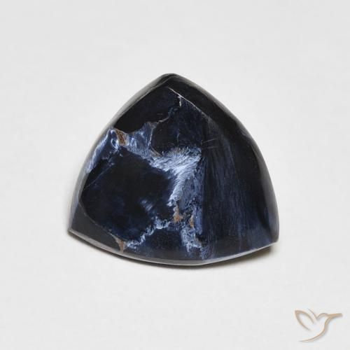 1.80ct Naturale Multicolore Pietersite, Taglio trillion, Opaco