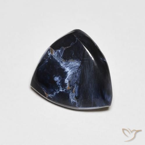 Pietersite Multicolore naturale da 1.80 ct, Taglio trillion, Opaco