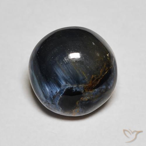 2.17ct Naturale Multicolore Pietersite, Rotondo, Opaco