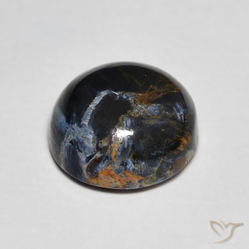 Pietersite Multicolore naturale da 2.17 ct, Rotondo, Opaco