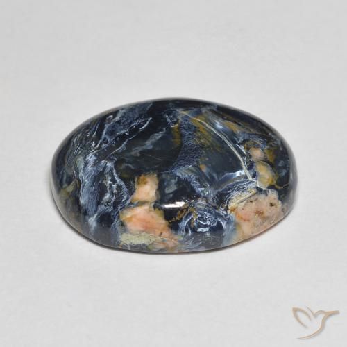 Pietersite Multicolore naturale da 6.16 ct, Ovale, Opaco