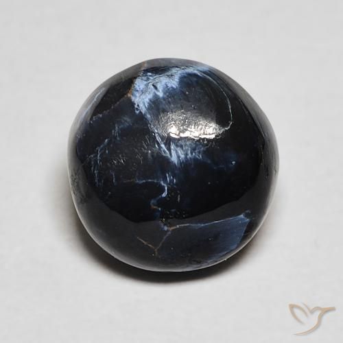 1.76ct Naturale Multicolore Pietersite, Rotondo, Opaco