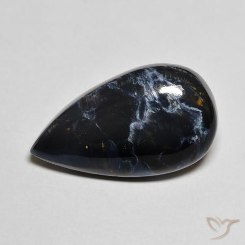Pietersite Multicolore naturale da 8.57 ct, Forma a pera, Opaco