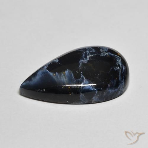 Pietersite Multicolore naturale da 8.57 ct, Forma a pera, Opaco