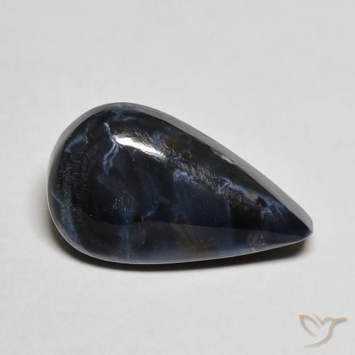 Pietersite Multicolore naturale da 4.48 ct, Forma a pera, Opaco