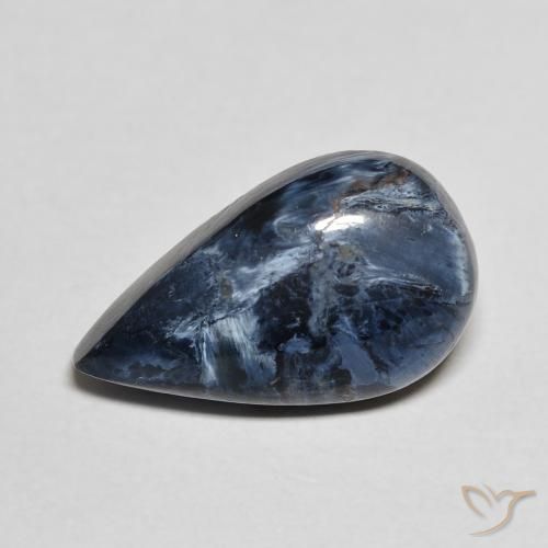 Pietersite Multicolore naturale da 4.66 ct, Forma a pera, Opaco