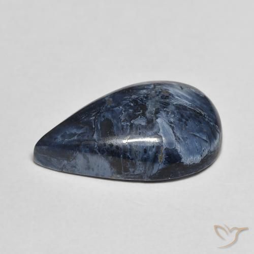 Pietersite Multicolore naturale da 4.66 ct, Forma a pera, Opaco