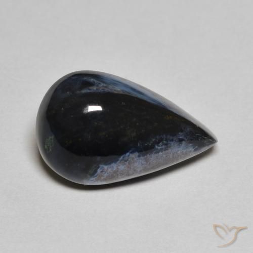 Pietersite Multicolore naturale da 4.12 ct, Forma a pera, Opaco