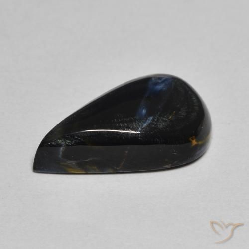 Pietersite Multicolore naturale da 4.19 ct, Forma a pera, Opaco