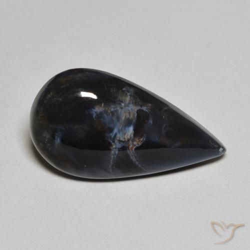 Pietersite Multicolore naturale da 5.02 ct, Forma a pera, Opaco