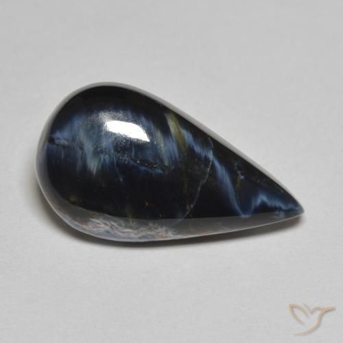 Pietersite Multicolore naturale da 5.44 ct, Forma a pera, Opaco