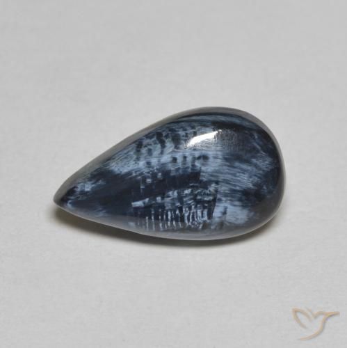 Pietersite Multicolore naturale da 1.79 ct, Forma a pera, Opaco