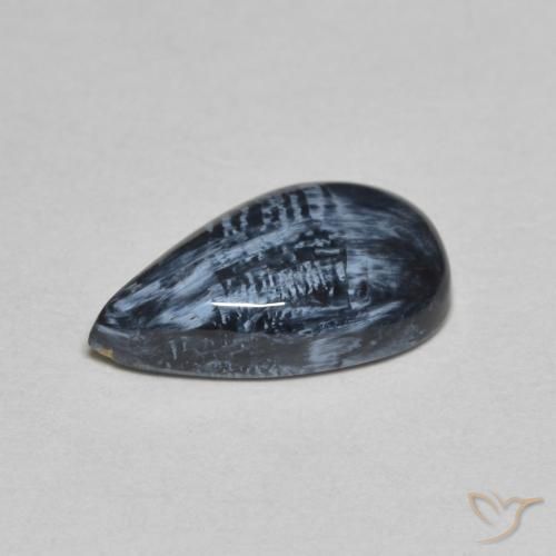 Pietersite Multicolore naturale da 1.79 ct, Forma a pera, Opaco