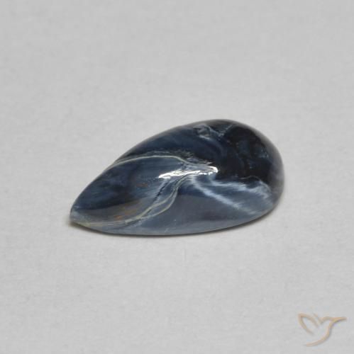 Pietersite Multicolore naturale da 0.95 ct, Forma a pera, Opaco