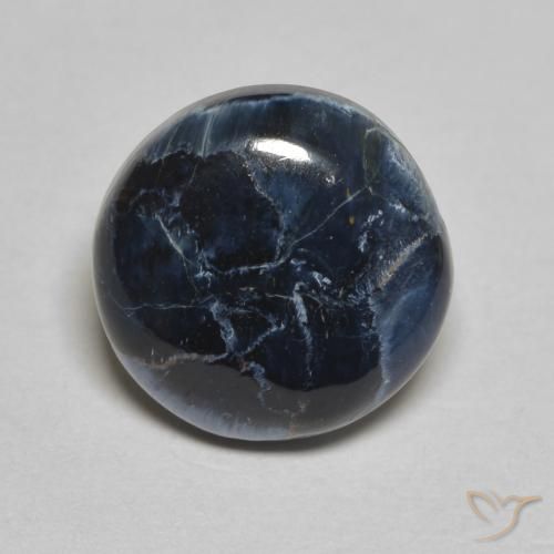 3.36ct Naturale Multicolore Pietersite, Rotondo, Opaco