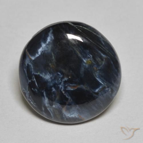 4.12ct Naturale Multicolore Pietersite, Rotondo, Opaco