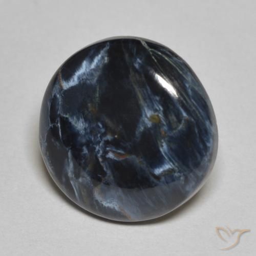 Pietersite Multicolore naturale da 4.12 ct, Rotondo, Opaco