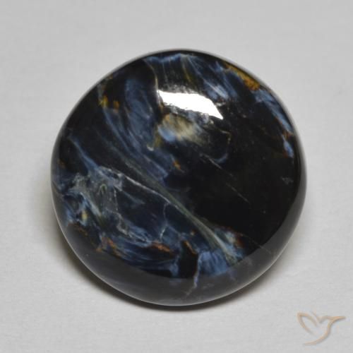 5.63ct Naturale Multicolore Pietersite, Rotondo, Opaco