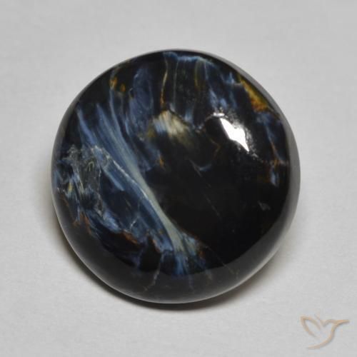Pietersite Multicolore naturale da 5.63 ct, Rotondo, Opaco