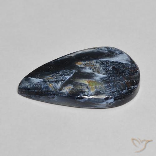 Pietersite Multicolore naturale da 4.73 ct, Forma a pera, Opaco